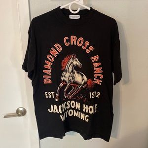 Diamond Cross Ranch T shirt. Great condition NWOT